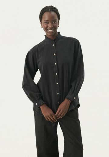 Джинсовая блузка