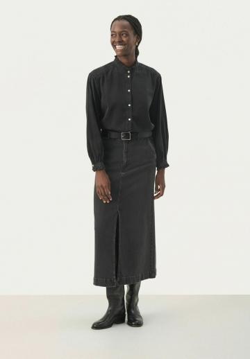 Джинсовая блузка