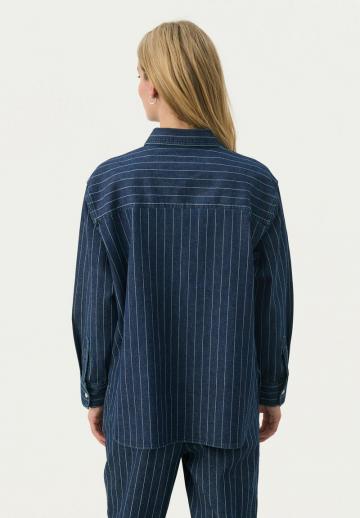 Джинсовая блузка