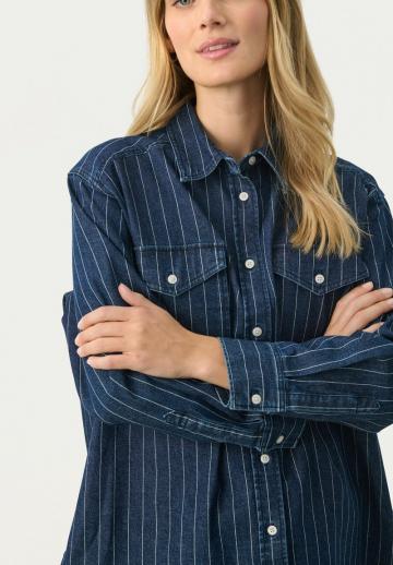 Джинсовая блузка