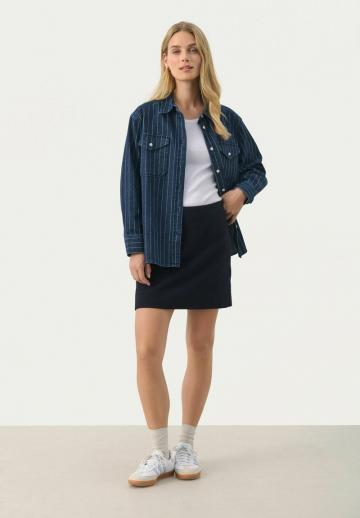 Джинсовая блузка