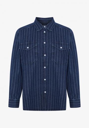 Джинсовая блузка