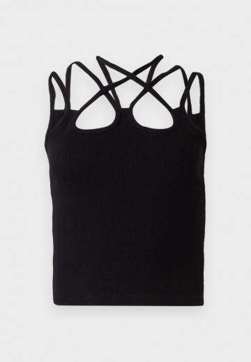 Топ на бретельках