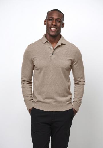 Поло с длинным рукавом