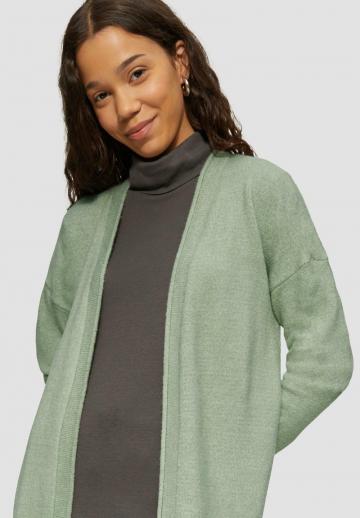 Длинный жилет