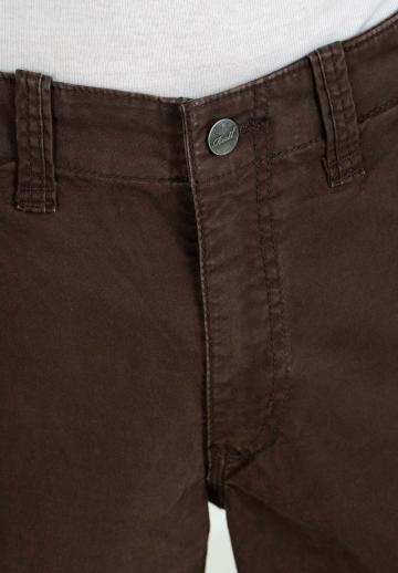 Брюки с накладными карманами