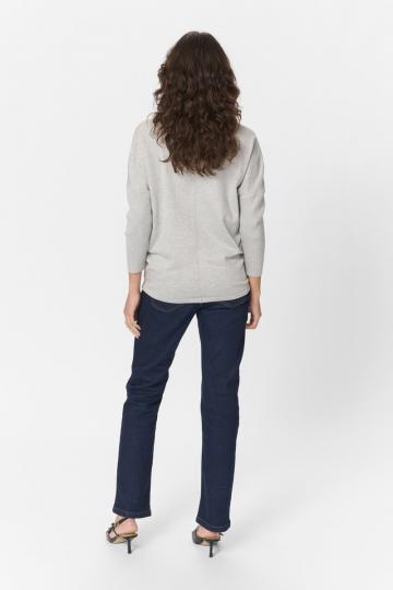 Пуловер с рукавом три четверти