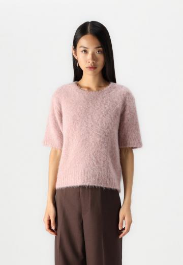 Пуловер с коротким рукавом