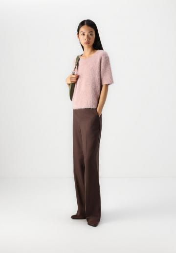 Пуловер с коротким рукавом