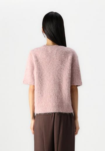 Пуловер с коротким рукавом