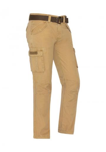 Брюки с накладными карманами