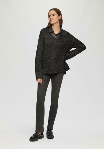 Атласная блузка