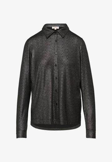 Атласная блузка