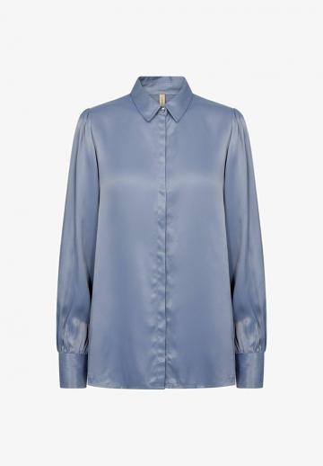 Атласная блузка