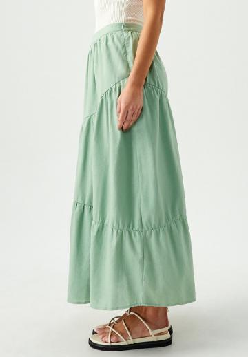 Юбка с воланами
