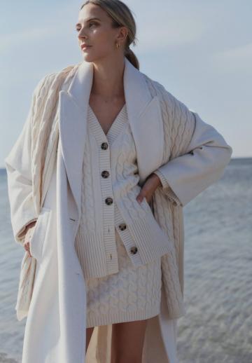 Длинный кардиган