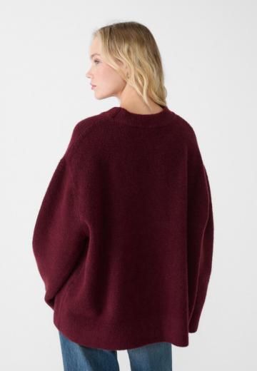 Длинный пуловер