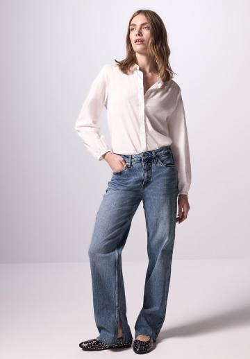 Прямые джинсы