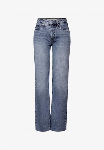 Прямые джинсы