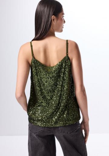 Топ на бретельках