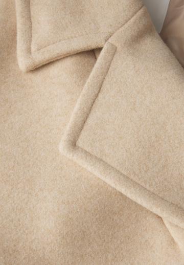 Шерстяное пальто