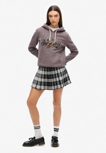 Пуловер с капюшоном