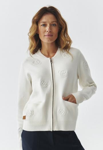 Вязаный жилет