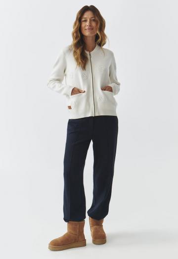 Вязаный жилет