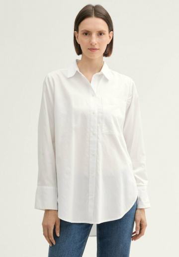 Атласная блузка