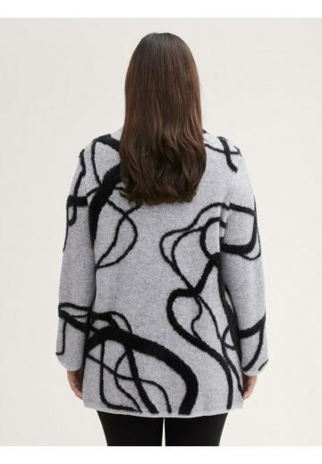 Длинный пуловер