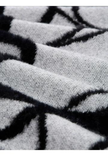 Длинный пуловер