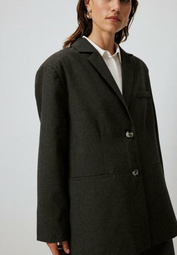 Длинный блейзер