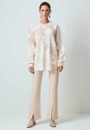 Длинный пуловер