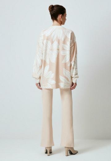 Длинный пуловер