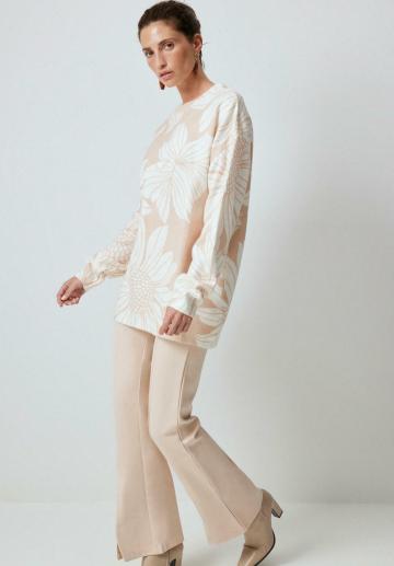 Длинный пуловер