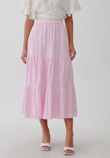 Юбка с воланами