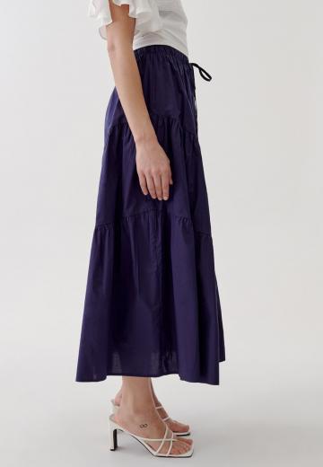 Юбка с воланами