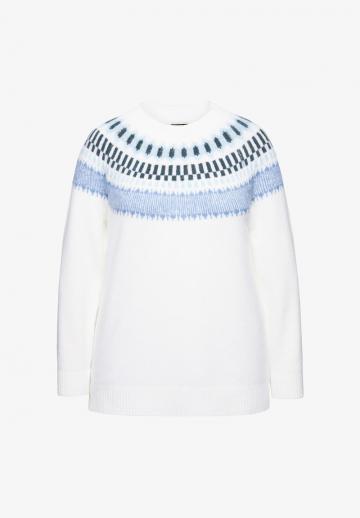 Длинный пуловер