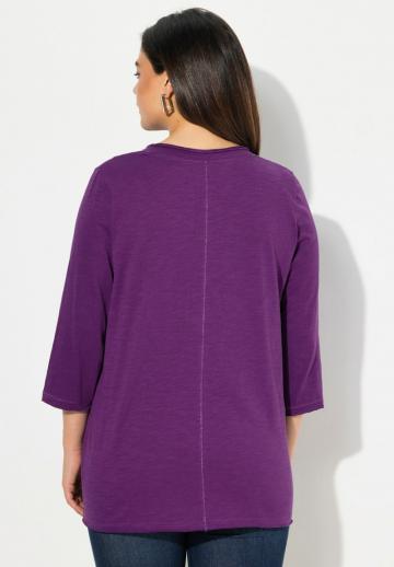 Майка с рукавом три четверти