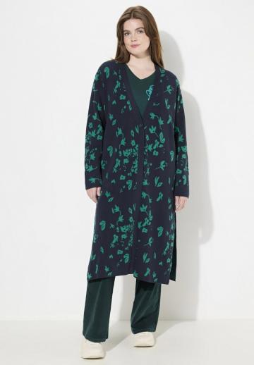 Длинный жилет