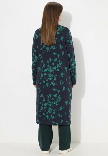 Длинный жилет