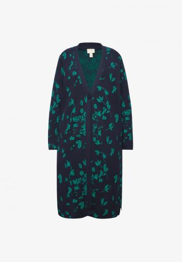 Длинный жилет