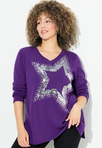 Длинный пуловер