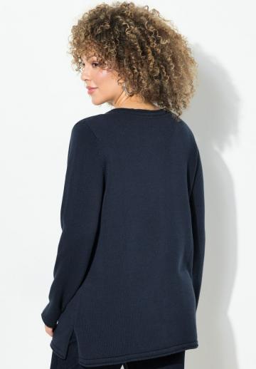 Длинный пуловер