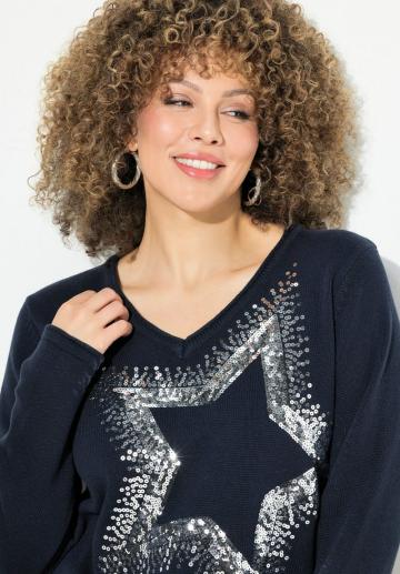 Длинный пуловер