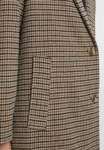 Шерстяное пальто