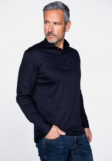 Поло с длинным рукавом