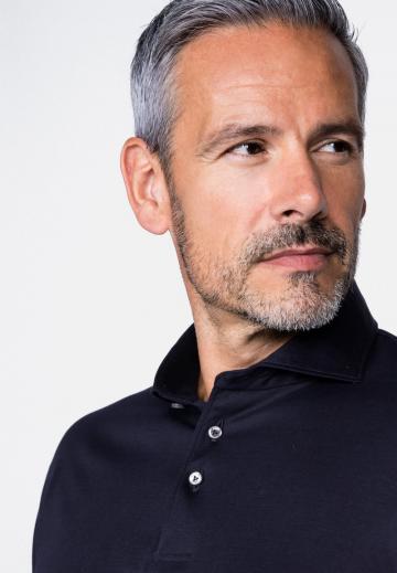 Поло с длинным рукавом