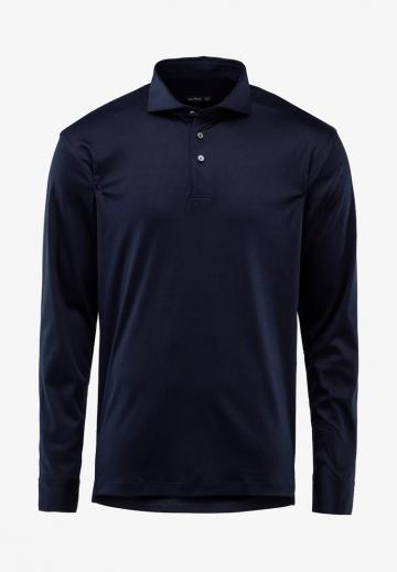 Поло с длинным рукавом