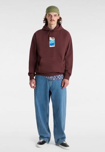 Пуловер с капюшоном